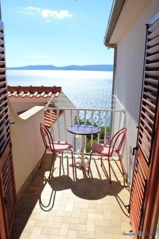 Studio Apartment In Pisak With Sea View, Balcony, Air Conditioning, Wi-Fi Exterior foto